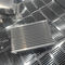 Silberner Aluminiumverdrängungs-Kühlkörper für Leistungselektronik-Kühlkörper